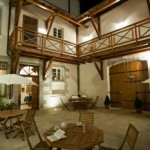 Le restaurant des Deux Forts hotel Sander bons plans et promotion Le patio de nuit actualités hotel des deux forts et Charles Sander à Salins les Bains dans le Jura
