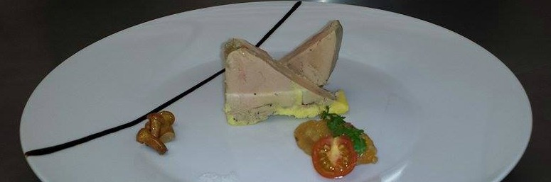 Foie gras confectionné par le restaurant des deux forts à salins